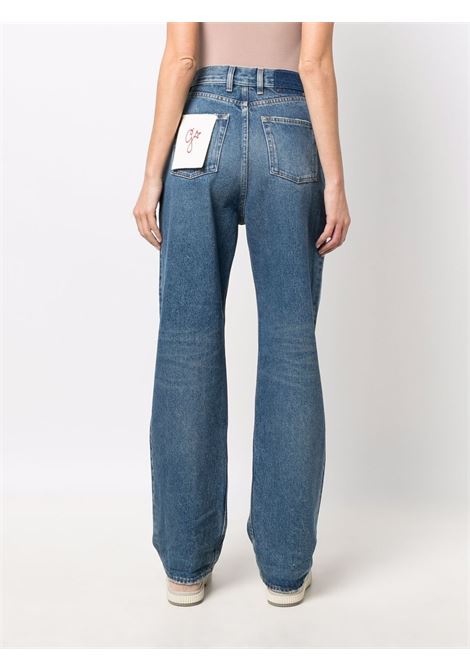 Blue Kim wide leg jeans women GOLDEN GOOSE divincenzoboutique